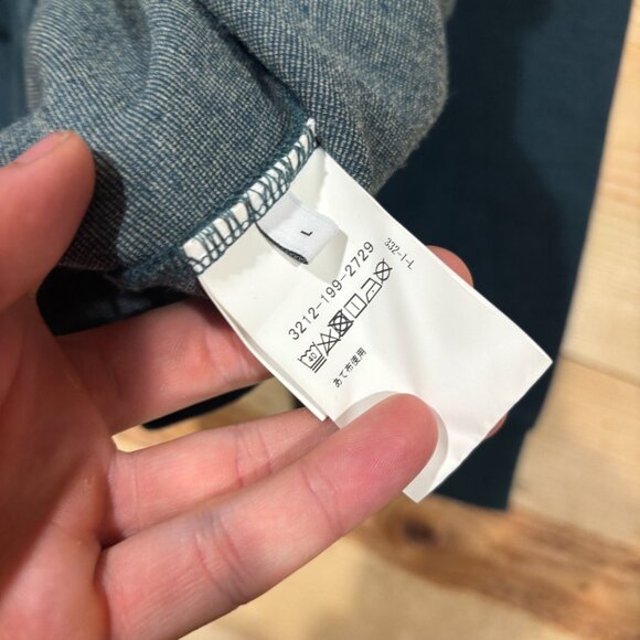 United Arrows Green Label Relaxing Sweatshirt Large Green Pullover Shirt Japan - Picture 8 of 11